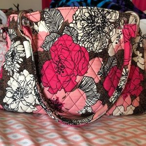 Vera Bradley Mocha Rouge Purse